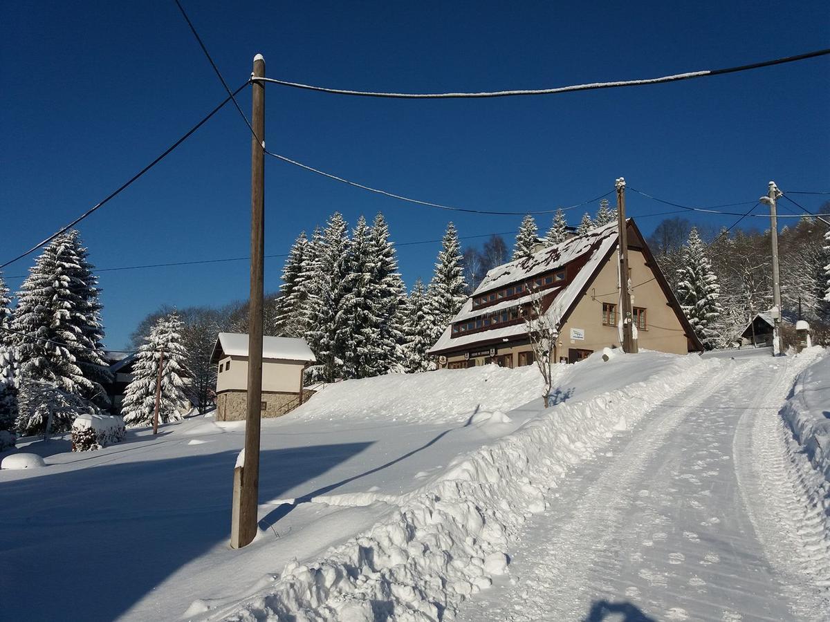 Penzion Pod Severakem Lucany nad Nisou Bagian luar foto