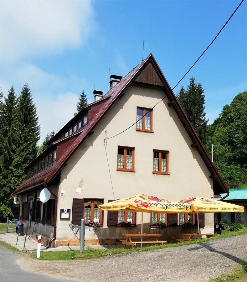 Penzion Pod Severakem Lucany nad Nisou Bagian luar foto